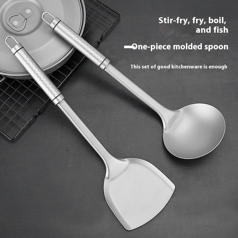 Wok Shovel Chinese Anti-scald Four-piece Set