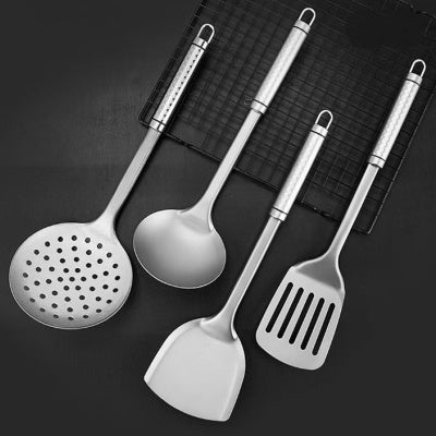 Wok Shovel Chinese Anti-scald Four-piece Set