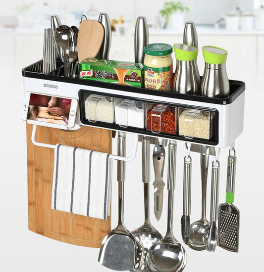 kitchen storage box Multi-function wall-mounted