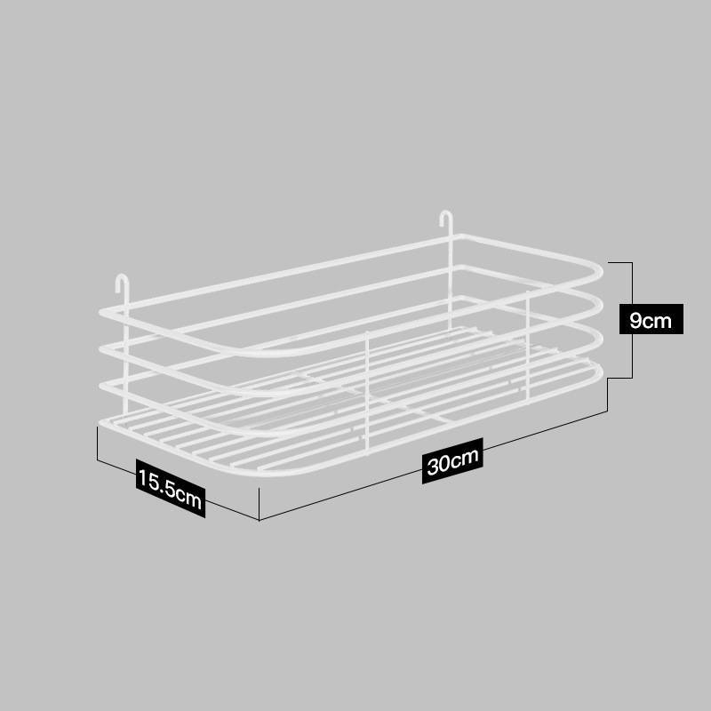 Stainless Steel Wall Mounted Kitchen Storage Rack