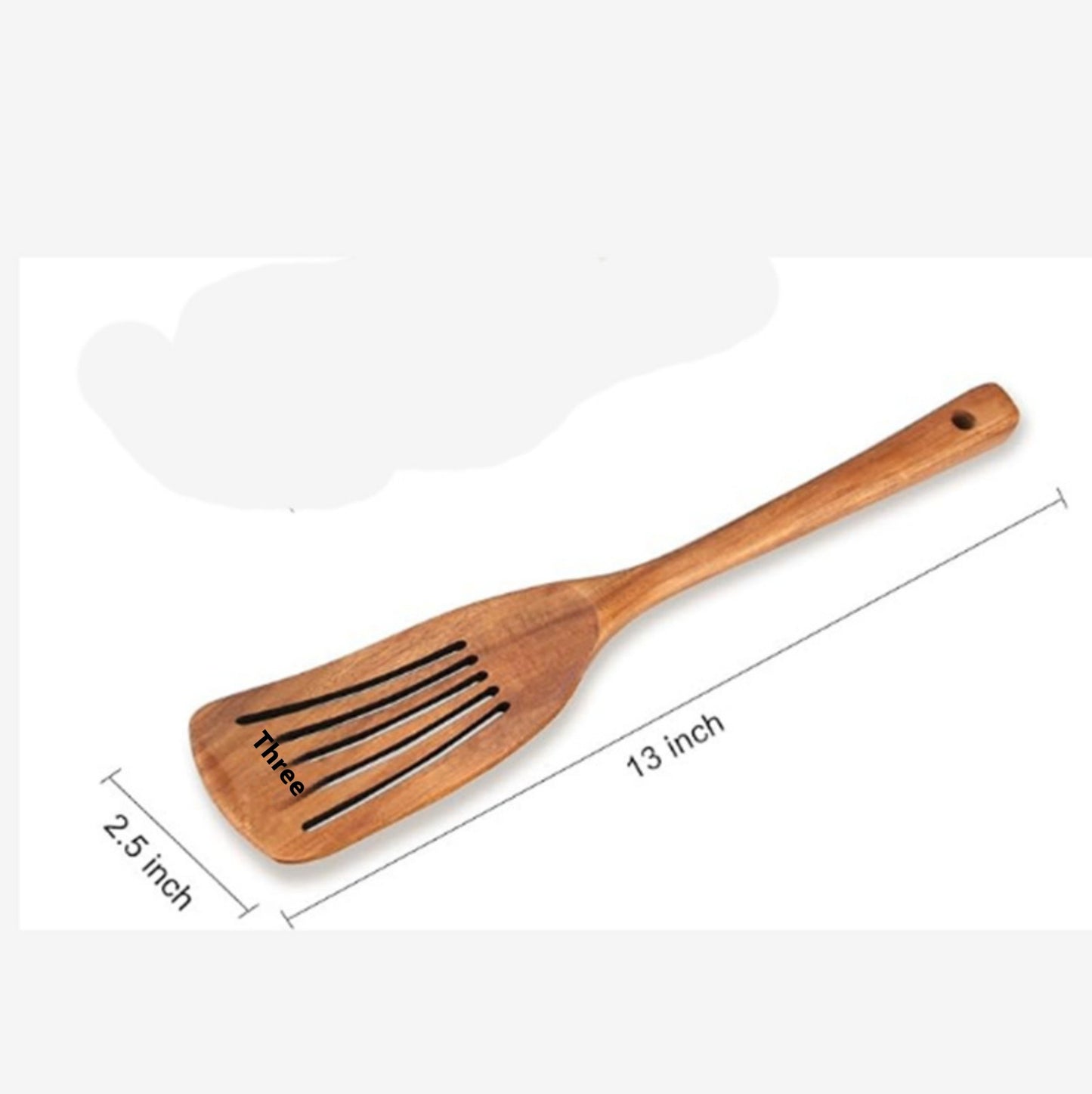 Teak Wood Non Stick Cookware Utensils